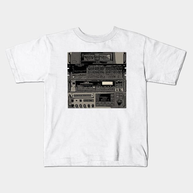 Ferris Bueller’s Stereo Kids T-Shirt by Third Quarter Run